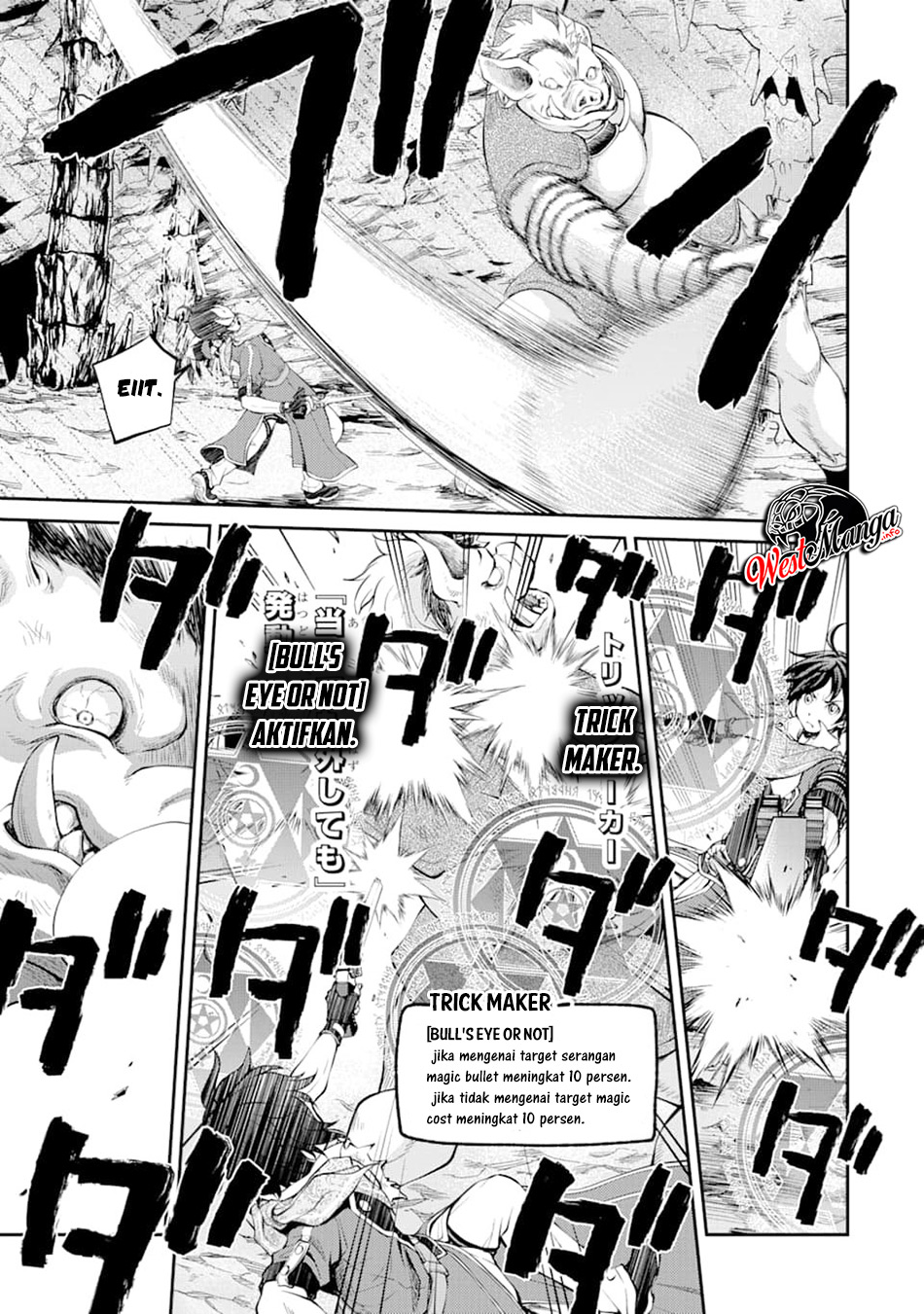 Saisoku Musou No B-kyuu Mahou Tsukai Chapter 06.1 Bahasa Indonesia